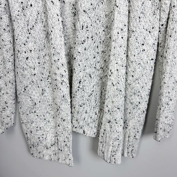 LOVE BY DESIGN | NEW Open Front Knit White Cardigan Braided Back Women’s Size L - Picture 4 of 9